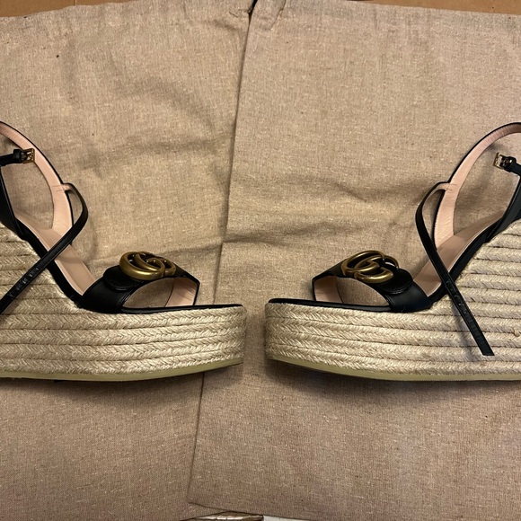 Gucci wedge sandals - Picture 6 of 10